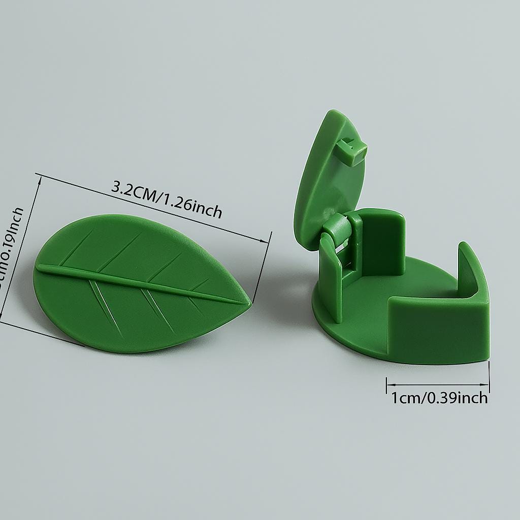 Dragonfly Plant Clips – Orchid Support Clips and Wall Vine Holders | Decorative and Functional Garden Clips for Houseplants
