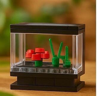 DIY LEGO Terrarium Kit with Supplies β Build Your Own Mini Garden | Fun Plant Gift for Kids & Adults STEM