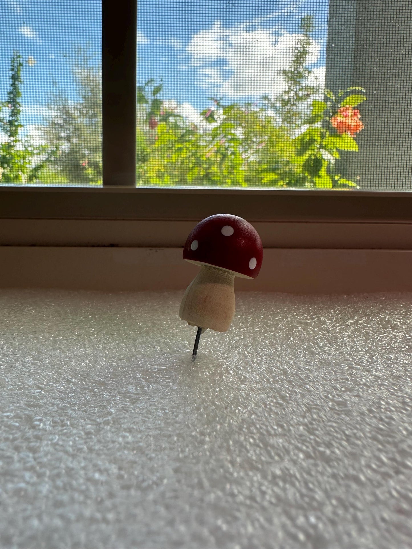 Miniature Mushrooms | Fairy Garden Accessories | Tiny Mushroom Figurines for Terrariums, Succulent Planters & Dollhouse Décor