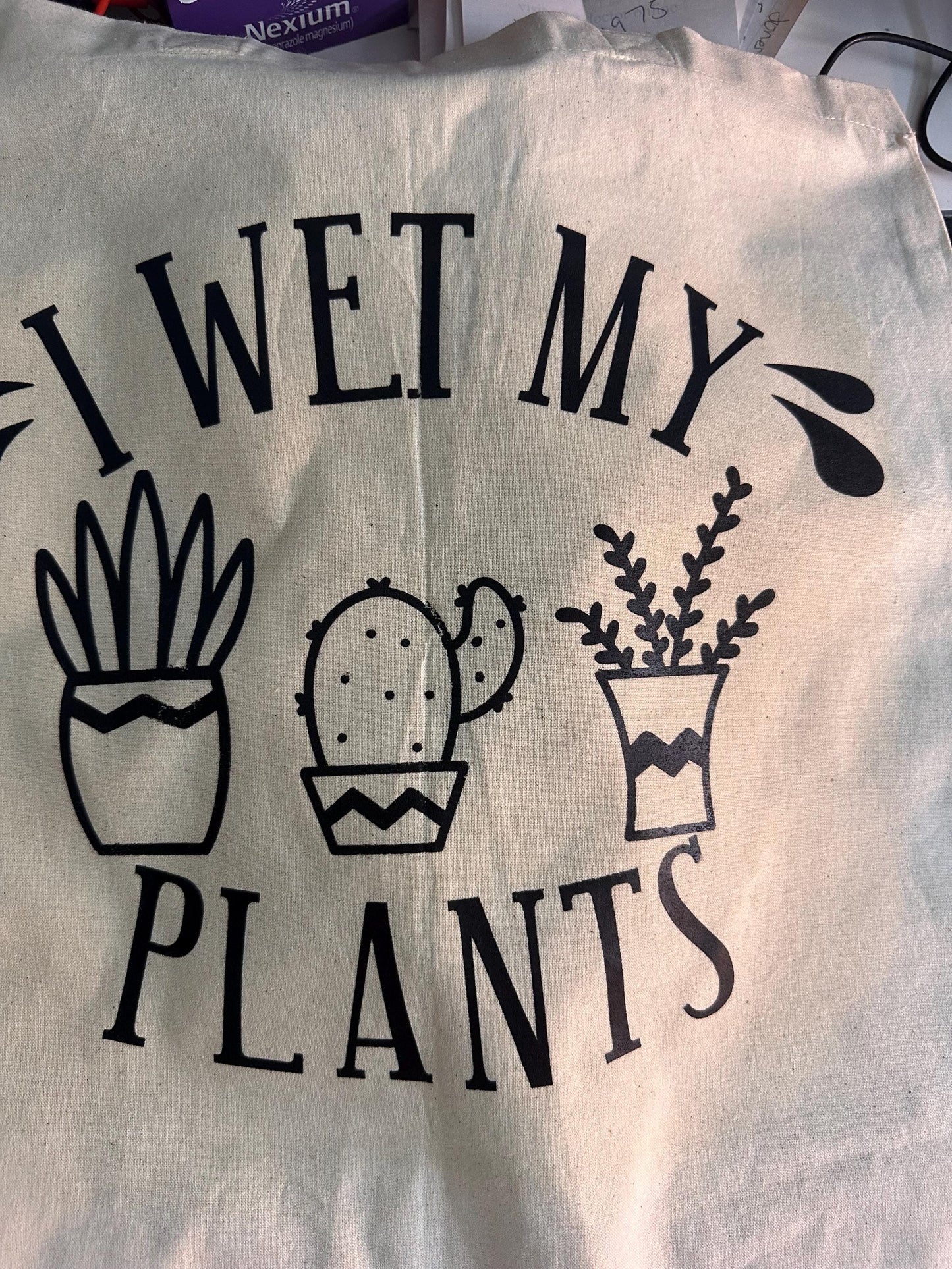 Funny “Pot Head” Tote Bag | Plant Lover Gift | Reusable Canvas Market Bag | Succulent Tote | Plant Mom Bag | Eco-Friendly Plant Gift